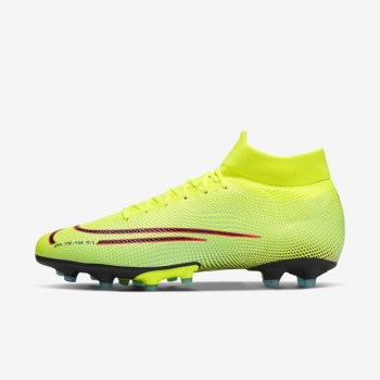 Nike Mercurial Superfly 7 Pro MDS AG-PRO - Női Focicipő - Citrom/Fekete